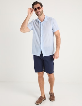 Camisa casual Weekend manga corta para hombre