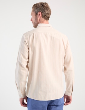 Camisa de vestir Weekend Premium de algodón manga larga para hombre