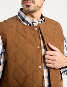 Chaleco Weekend capitonado para hombre