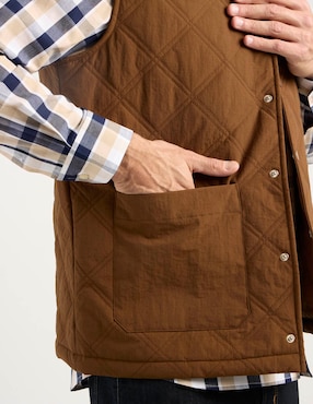 Chaleco Weekend capitonado para hombre