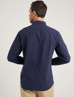 Camisa casual Weekend de algodón manga larga para hombre