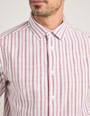 Camisa casual Weekend de algodón manga larga para hombre