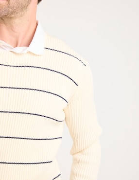 Suéter Weekend Premium cuello redondo para hombre