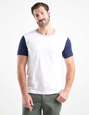 Playera Weekend cuello redondo para hombre