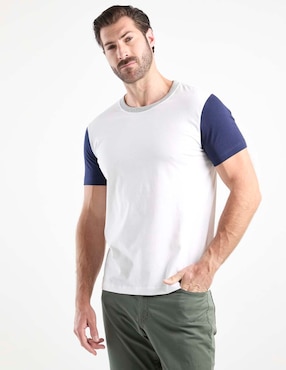 Playera Weekend cuello redondo para hombre