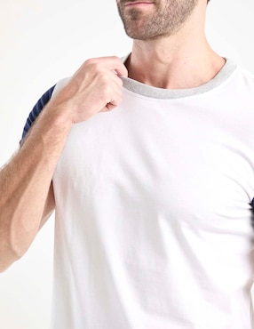 Playera Weekend cuello redondo para hombre