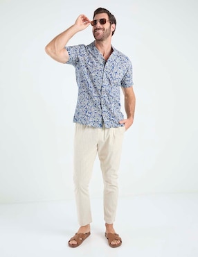 Camisa casual Weekend manga corta para hombre