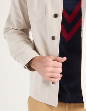 Sobrecamisa casual Weekend manga larga para hombre