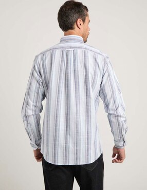 Camisa casual Weekend de algodón manga larga para hombre