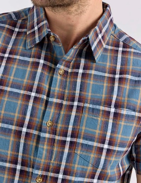Camisa casual Weekend manga corta para hombre