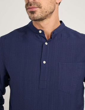 Camisa casual Weekend de algodón manga larga para hombre