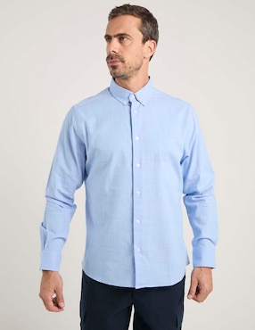 Camisa casual Weekend de algodón manga larga para hombre