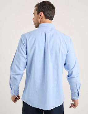 Camisa casual Weekend de algodón manga larga para hombre