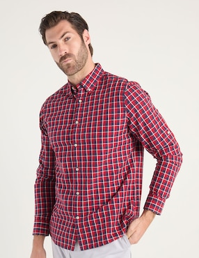 Camisa casual Weekend manga larga para hombre