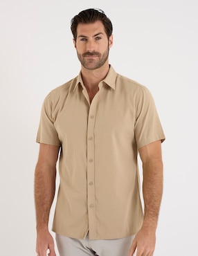 Camisa casual Weekend manga corta para hombre