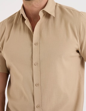 Camisa casual Weekend manga corta para hombre