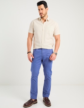 Pantalón casual chino straight Weekend Premium para hombre