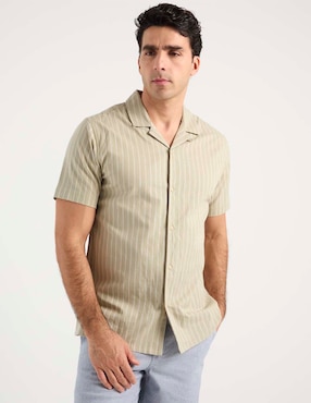 Camisa casual Weekend manga corta para hombre