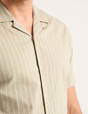 Camisa casual Weekend manga corta para hombre