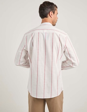 Camisa casual Weekend de algodón manga larga para hombre