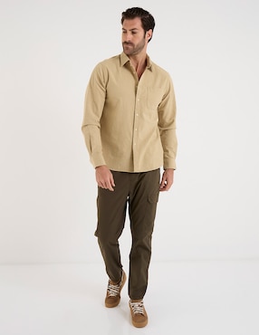 Camisa casual Weekend manga larga para hombre