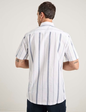 Camisa casual Weekend de algodón manga corta para hombre