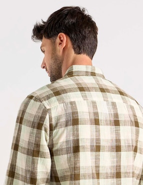 Camisa casual Weekend manga larga para hombre