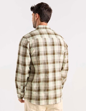 Camisa casual Weekend manga larga para hombre