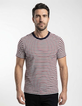 Playera Weekend cuello redondo para hombre