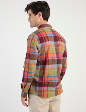 Camisa casual Weekend de algodón manga larga para hombre