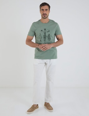 Pantalón casual straight Weekend para hombre