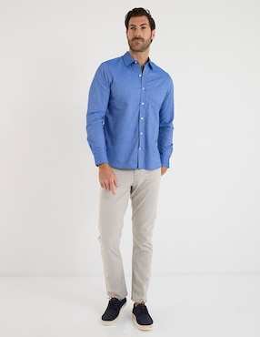 Camisa casual Weekend manga larga para hombre