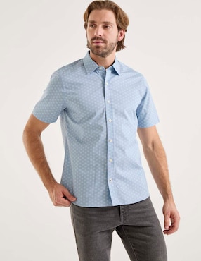 Camisa casual Weekend manga corta para hombre