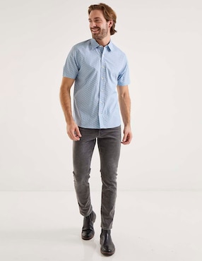 Camisa casual Weekend manga corta para hombre