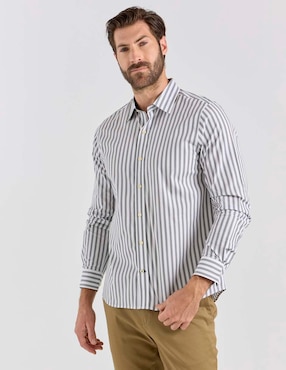 Camisa casual Weekend manga larga para hombre