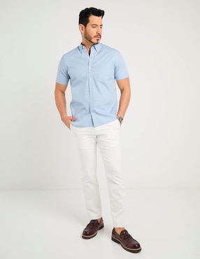 Camisa casual Weekend manga corta para hombre