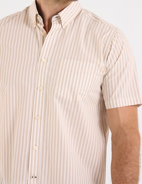 Camisa casual Weekend manga corta para hombre
