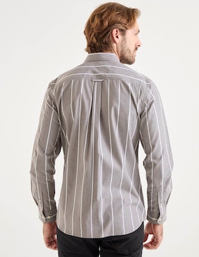 Camisa casual Weekend manga larga para hombre