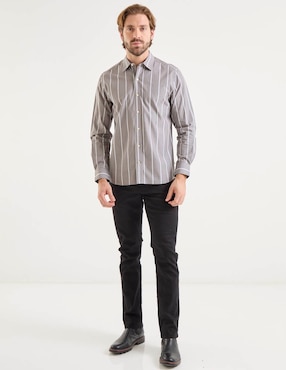 Camisa casual Weekend manga larga para hombre