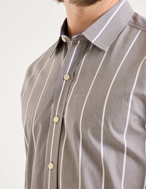 Camisa casual Weekend manga larga para hombre