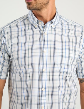 Camisa casual Weekend de algodón manga corta para hombre