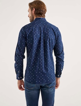 Camisa casual Weekend manga larga para hombre