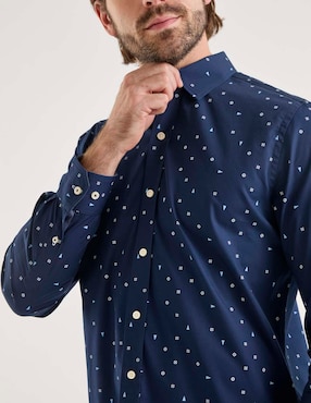 Camisa casual Weekend manga larga para hombre