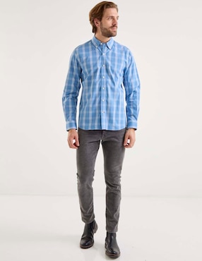 Camisa casual Weekend manga larga para hombre
