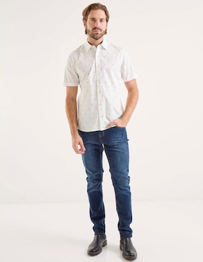 Camisa casual Weekend manga corta para hombre