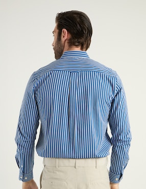Camisa casual Weekend de algodón manga larga para hombre