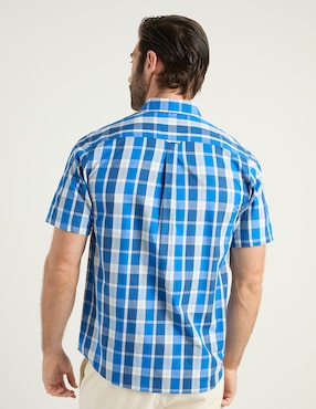 Camisa casual Weekend de algodón manga corta para hombre