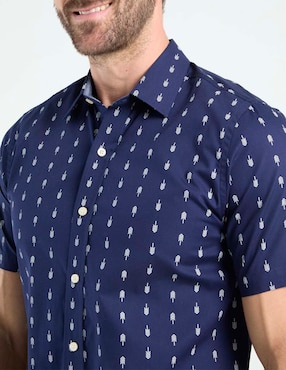 Camisa casual Weekend manga corta para hombre