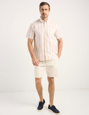 Camisa casual Weekend manga corta para hombre