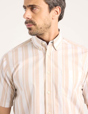 Camisa casual Weekend manga corta para hombre